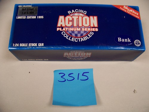 ACTION RACING COLLECTABLES COIN BANK #94 BILL ELLIOT MCDONALDS (ITEM #3515) - Picture 3 of 3
