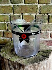 FRENCH CHAMPAGE  ICE BUCKET  MOET CHANDON PERSPEX CLEAR ICE BUCKET