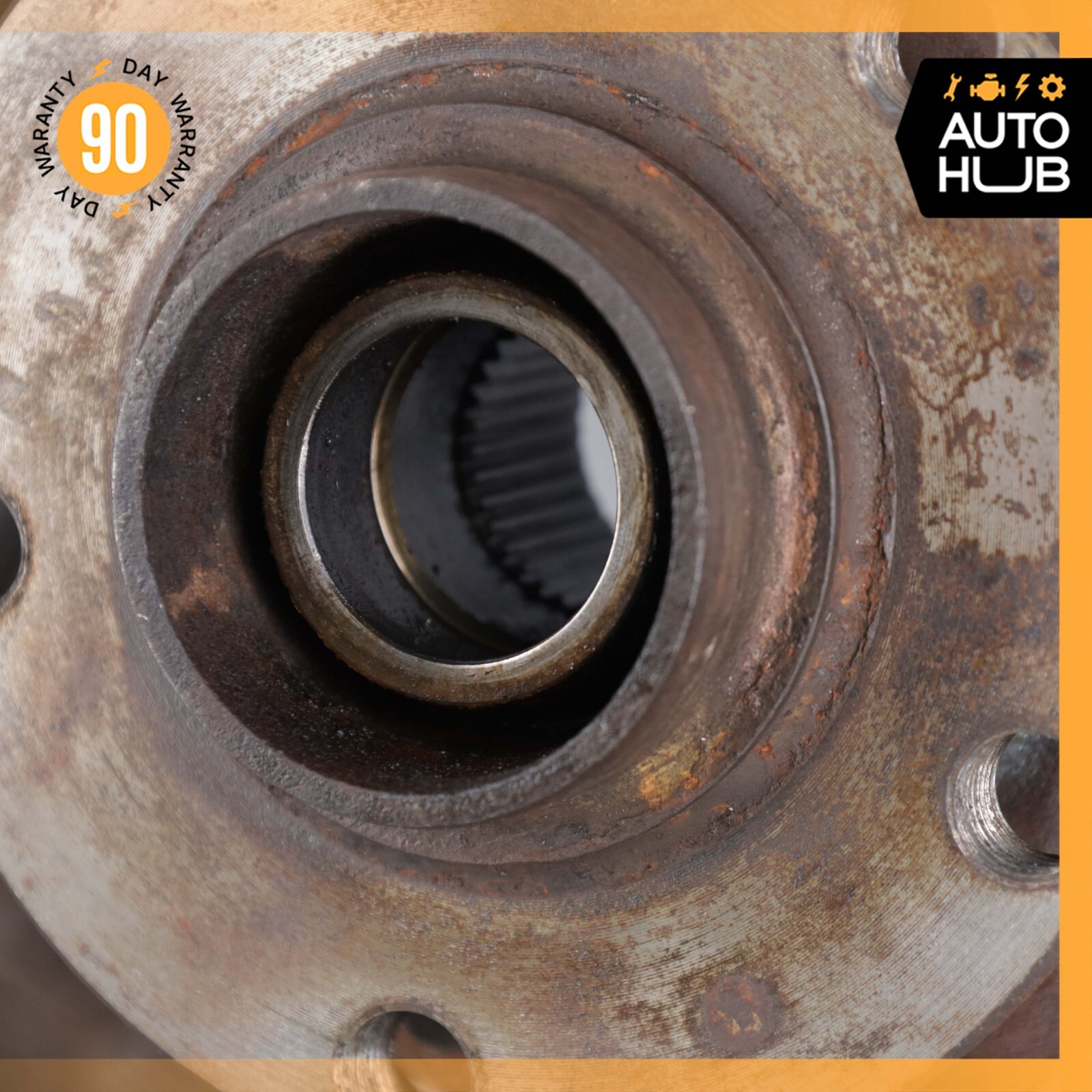 03-13 Bentley Continental GT Rear Left Driver Side Spindle Knuckle Hub OEM