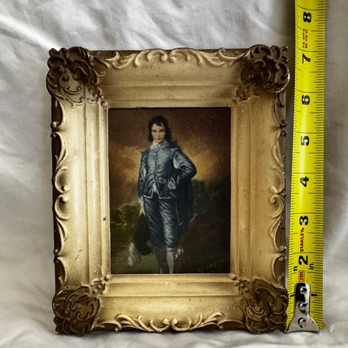 The Blue Boy Framed Print Sir Thomas Gainsborough Vintage Wall Decor - Picture 5 of 6