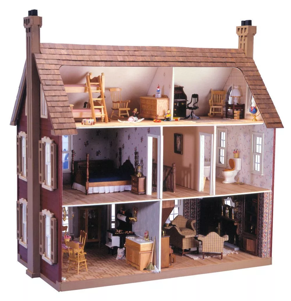 Garfield Dollhouse Kit by Greenleaf Dollhouses 