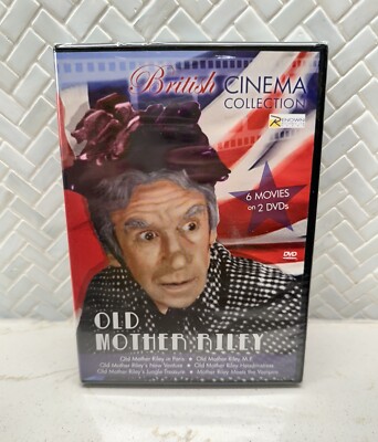 Old Mother Riley , British Cinema Collection , 6 movies on 2 DVD 2010 New Sealed