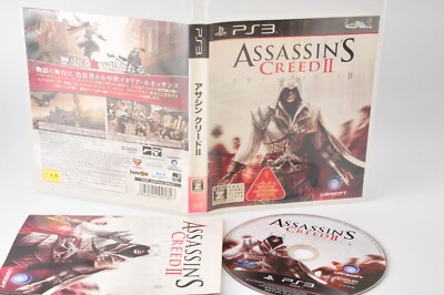 ASSASSIN'S CREED II 2 PS3 PlayStation 3 Japan JP Game #1005