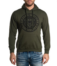 AMERICAN FIGHTER Men's Hoodie Pullover MORROW Premium Athletic