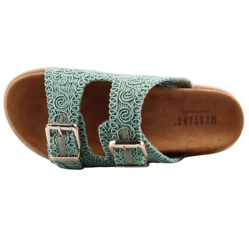 Sandalias mujer Mustang verde 1461713/770 - Imagen 5 de 7