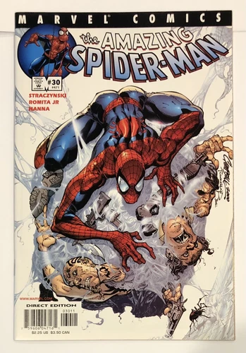 THE AMAZING SPIDER-MAN / ISSUE #30 / RAW / CAMPBELL ROMITA JR. & STRACZYNSKI