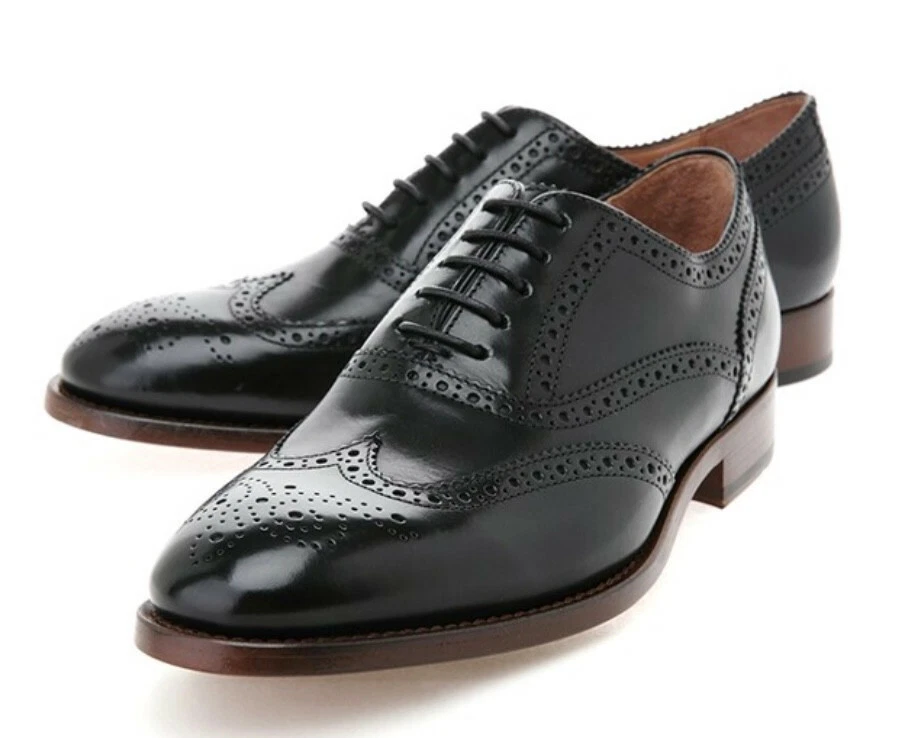 Paul Smith Leather Upper Wingtip Dress Shoes for Men for  display picture 1