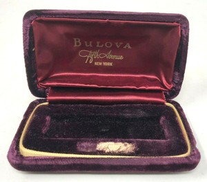 bulova watch box