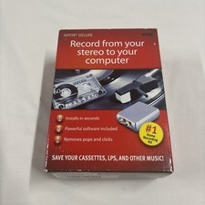 Xitel - Inport Deluxe Audio Home Recording Kit - Transfers Cassettes  LPs to PC