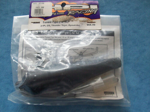 GENUINE HPI 940 TUNED PIPE 12-15 OS THUNDER TIGER DYNAMITE A940 NIP - Picture 2 of 2