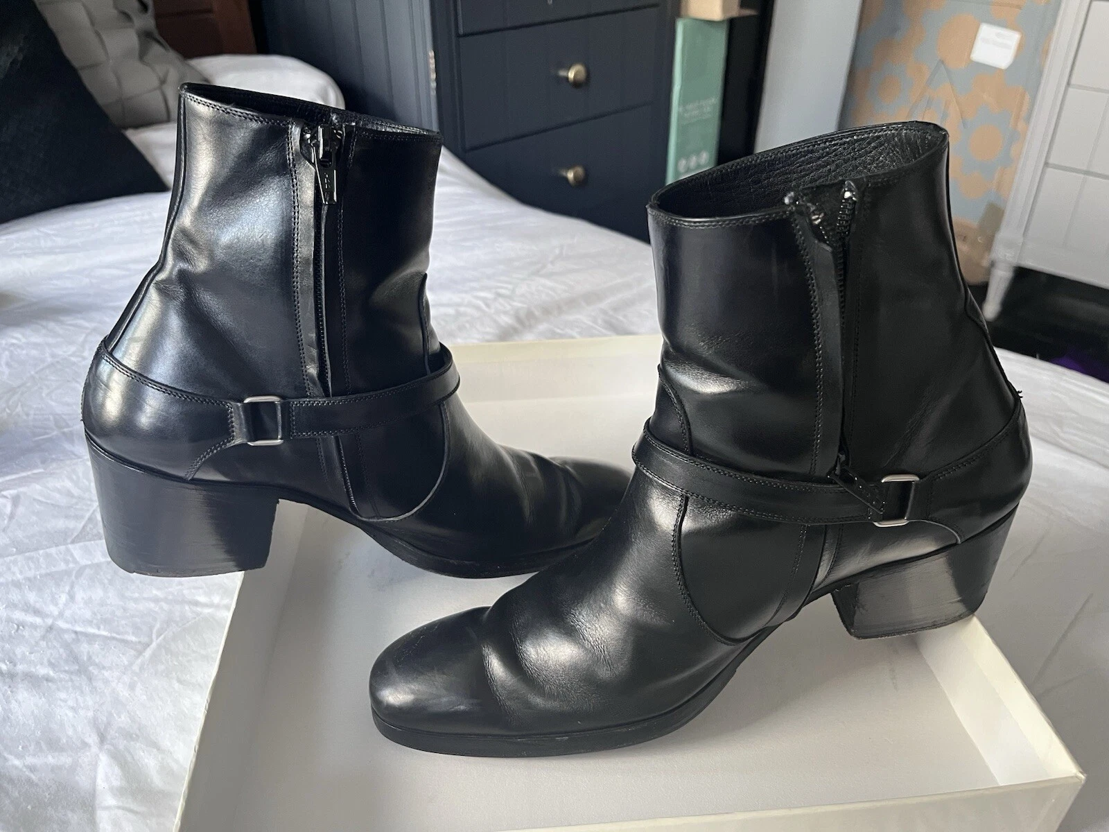 Bottes Dior homme Hedi Slimane 