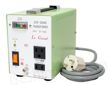  NEW Nissyo Step Down Transformer 230V 220V-240V to 100V 1500W /Made in Japan