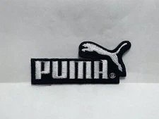PUMA    NEW EMBROIDERED COMPANY NAME PATCH TAG 1-1/2 X 3-1/2