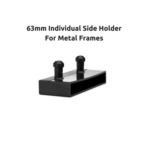 Individual Loose Single Bed Slat Holders Metal Tubular Bed Frames