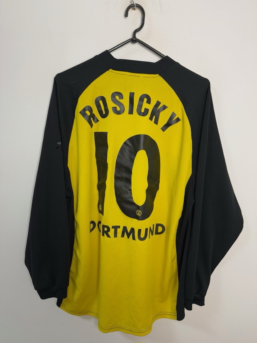 Maillot Borussia Dortmund Rosický 2001-2002 Domicile - Occasion Bon état