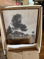 Burlap Hearth  Hand with Magnolia Framed Landscape Wall Art Set of 2