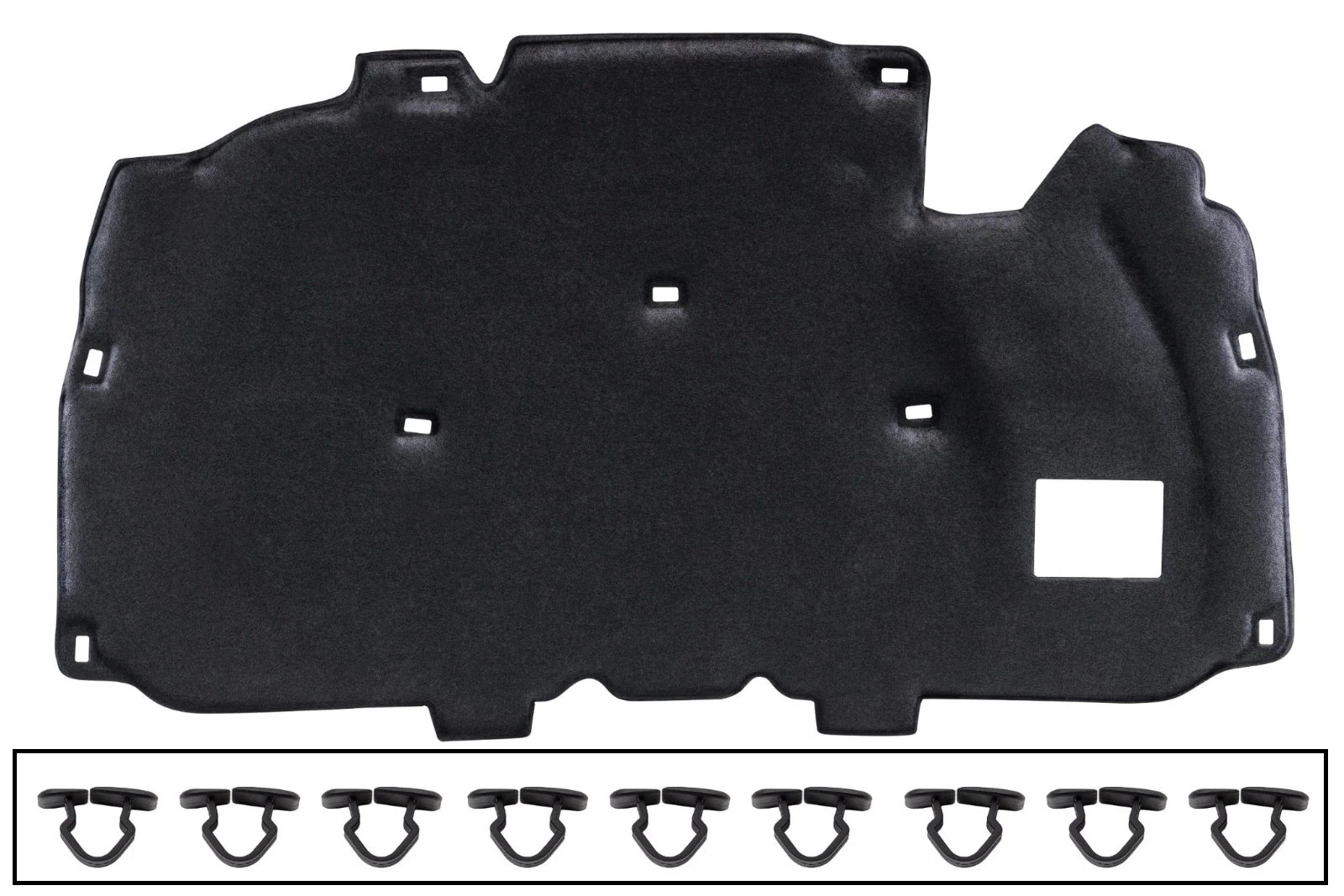 Insonorisant moteur original 30740133 pour Volvo V50 S40 II 2004-2012