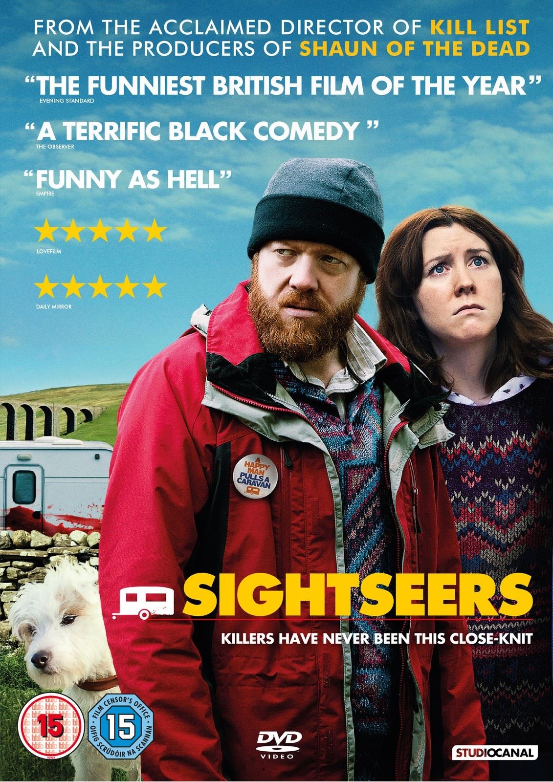Sightseers [15] DVD
