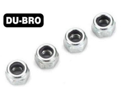 DU-BRO Nuts 4mm Nylon Insert Lock Nuts 4 pcs per package DUB2102 