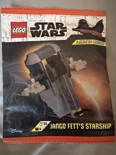 Lego Star Wars Paper Bag 912513 Jango Fett's Starship New Sealed