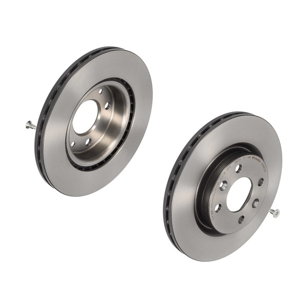 Brembo 2 Bremsscheiben Coated Disc Line BelüFtet 259 Mm (09.5802.21) |-image
