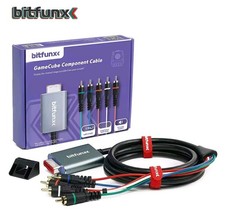 Bitfunx Component Video 5RCA YPbPr Cavo per Nintendo GameCube NGC Digital AV