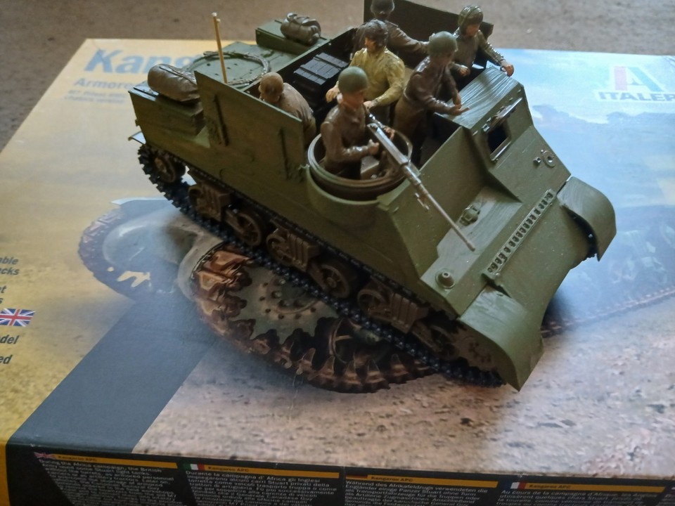 Montage : Kangaroo 1/35 Italeri