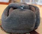 1950 Russian Soviet Military Winter USHANKA Silver Red Russian Imperial Eagle — photo 4