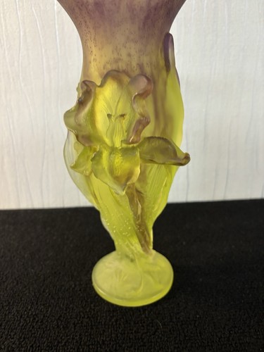 Daum France Kristall Iris Vase mod1 - Bild 5 von 14