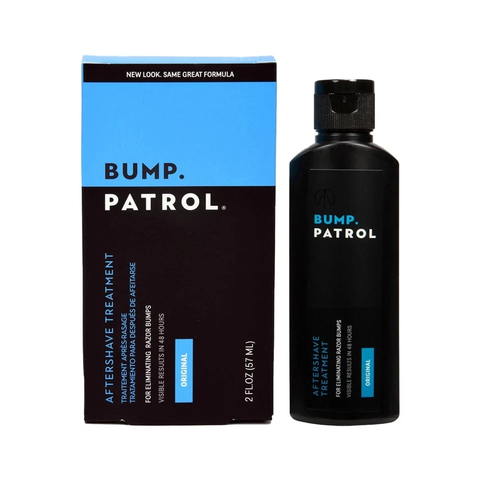 Lote de 2 Bump Patrol Fórmula de Fuerza Original Después del Afeitado para Afeitar Bumps 2 Oz Foto 4 de 4