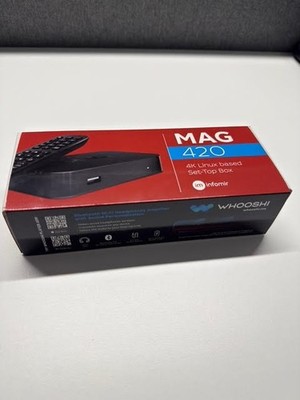 Genuine Infomir MAG 420 STB box