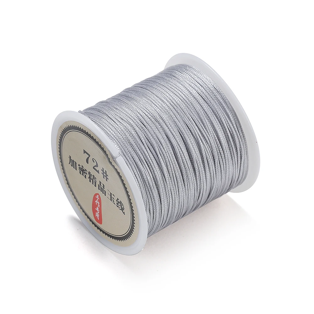 10-50M 0.8mm Nylon Cord Chinese Knotting Thread DIY Shamballa Bracelet Macrame