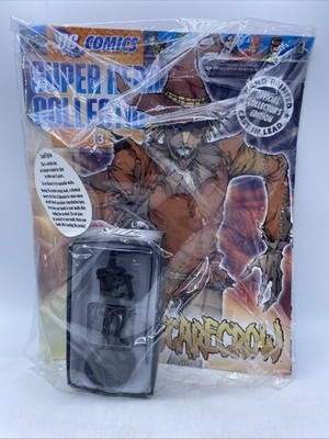 Eaglmoss DC Superheroes lead figure Scarecrow (#13) + Magazine  - Batman