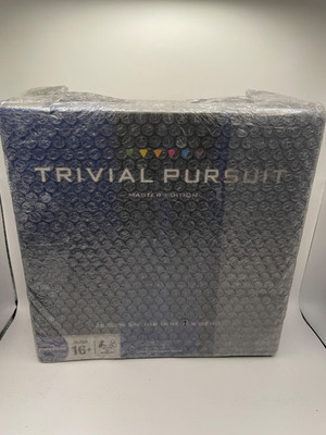 Hasbro Trivial Pursuit Master Edition Brettspiel Quizspiel Quiz Spiel wie NEU