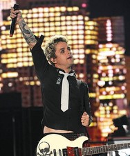 Guitarist Lead Vocalist Billie Joe Armstrong of Green Day performs- Old Photo 3
