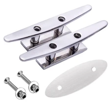 Boat Cleats Stainless Steel Boat Cleat 6 Inch 316 Stainless Steel Boat Cleats...