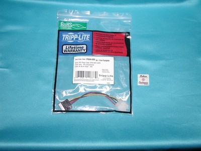 Tripplite P944061 Serial ATA Power Cable 4PIN/15Pin SATA FactoryNewGreatFindWOW!