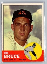 1963 Topps #24 Bob Bruce