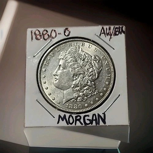 1880-O Morgan Silver Dollar☆AU/BU☆Nice Coin☆