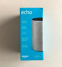 Amazon Echo 2nd Generation Smart Speaker w/ Power Adapter Brand NEW SEALED