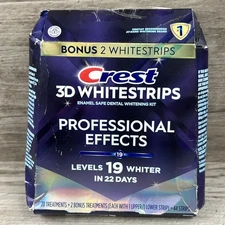 Crest 3D White Whitestrips - Professional Effects Levels 19 Whiter 21ct 2027