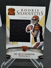 2014 Panini Crown Royale - Rookie Silhouettes Patch A.J. McCarron /199 Bengals