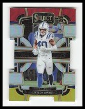 2023 Select Prizm Red and Yellow Die Cut #42 Jaylon Jones