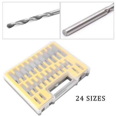 0,4-3,2 mm Spiralbohrer mit Gehäuse Micro Power Hochgeschwindigkeitsstahlsatz