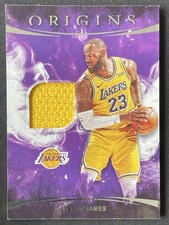 Lebron James 2021-22 Panini Origins Origination Materials Jersey #OM-LBJ