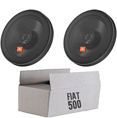 JBL Lautsprecher für Fiat 500 Heck Einbauset Tür hinten Heck System Paar Boxen