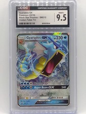 Pokemon 2019 Hidden Fates Tin Gyarados GX Black Star Promo SM212 CGC 9.5 Mint+