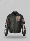 JORDAN CRAIG CHICAGO RHINESTONE BOMBER JACKET (BLACK)