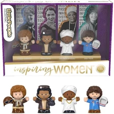 Little People Collector: Limited Edition Figures of Influential Women - 4 Pack