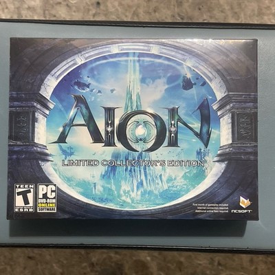 AION Launch 2009 Limited Collector Edition PC Factory Sealed Complete VERY RARE